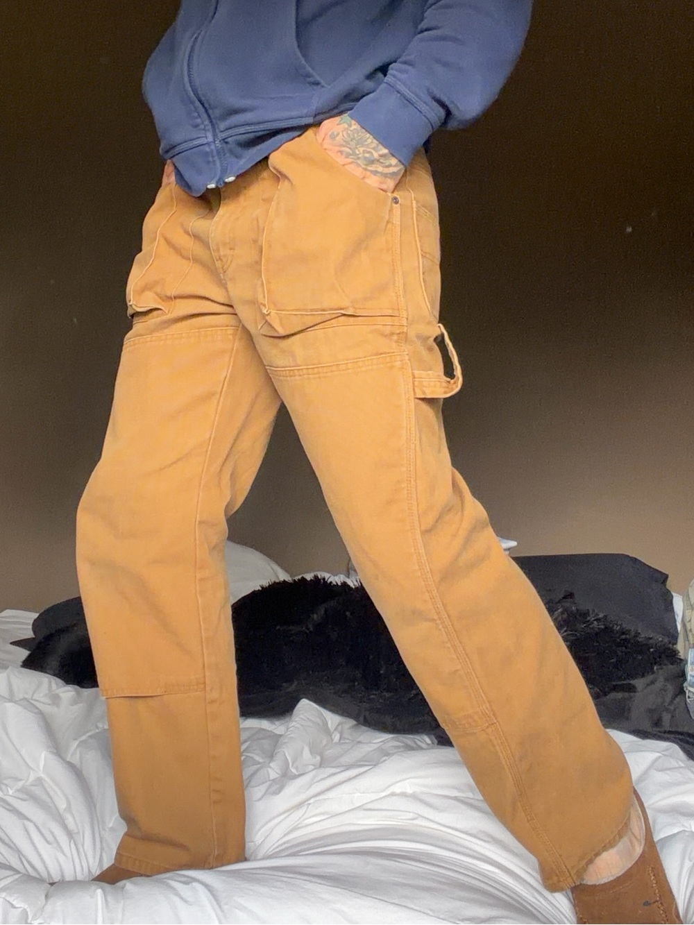 Dickies Tan Men's Cargo Work Pants